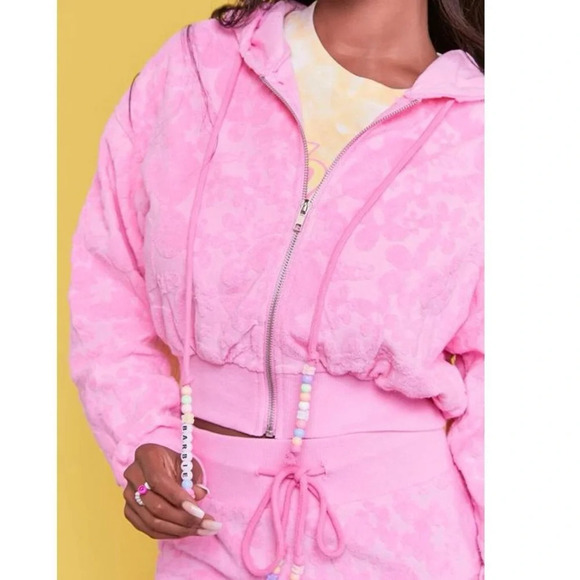 Barbie x Forever 21 Cropped Sweatshirt - Picture 6 of 7